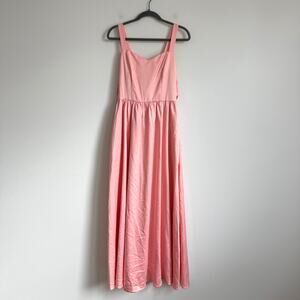 Aura Pink Maxi-Length Dress S Coquette Soft Girl Prom Elegance Royalcore Glam